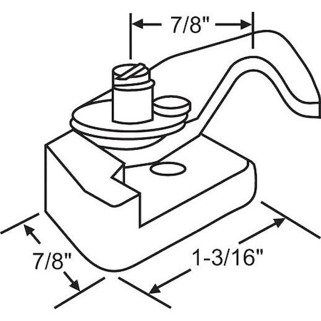 Strybuc Block Hook Assembly 33-107